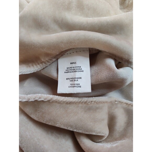 Women's Beige Button-Up Shirt - Picture 5 of 5